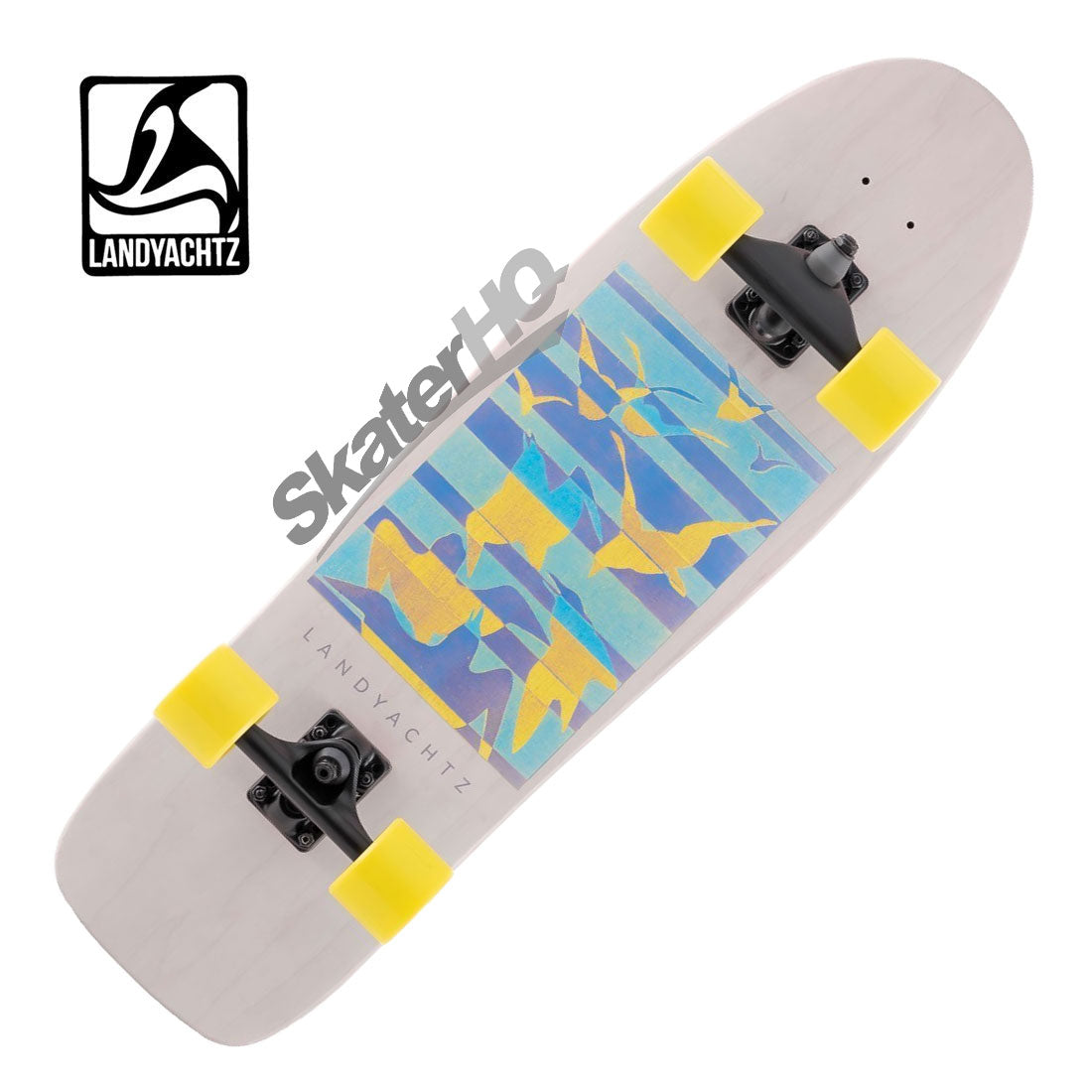 Landyachtz Surf Life Birds 31.6 Surfskate Complete Skateboard Compl Carving and Specialty