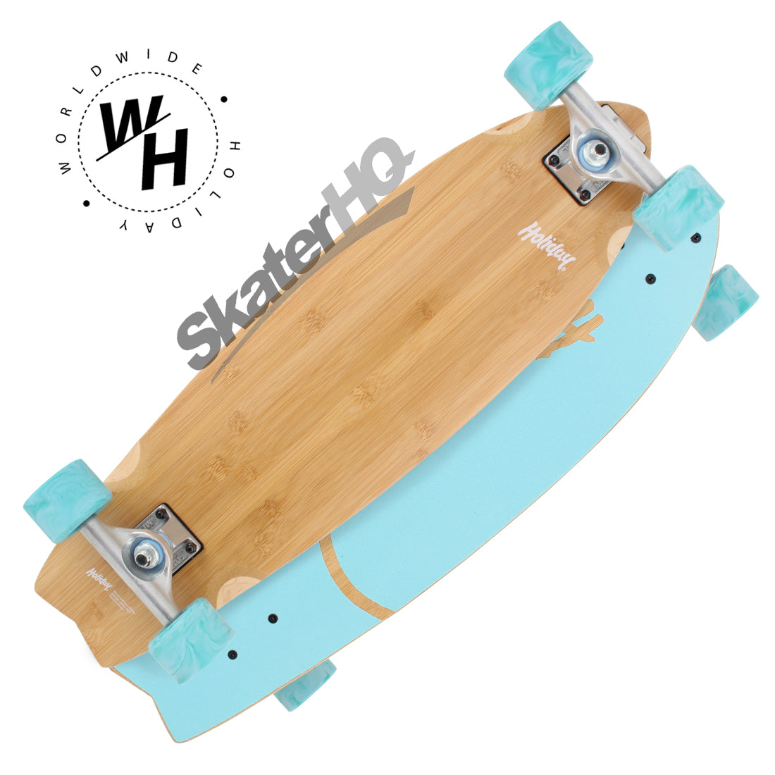 Holiday Eggs Benny 28 Cruiser Complete - Blue/Bamboo Skateboard Compl Cruisers