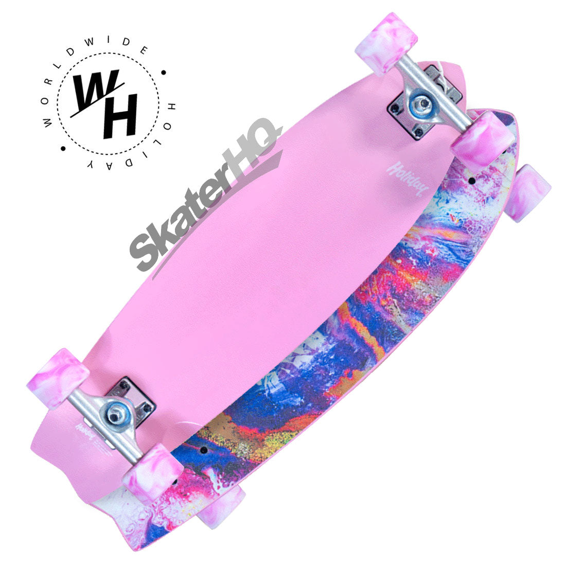 Holiday Cosmic Crush 28 Cruiser Complete - Pink Skateboard Compl Cruisers
