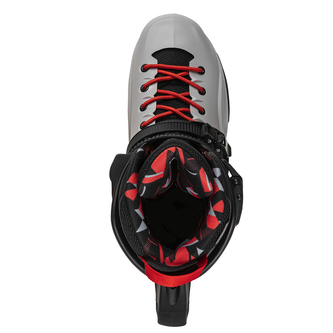 Rollerblade RB Pro X - Grey/Warm Red Inline Rec Skates
