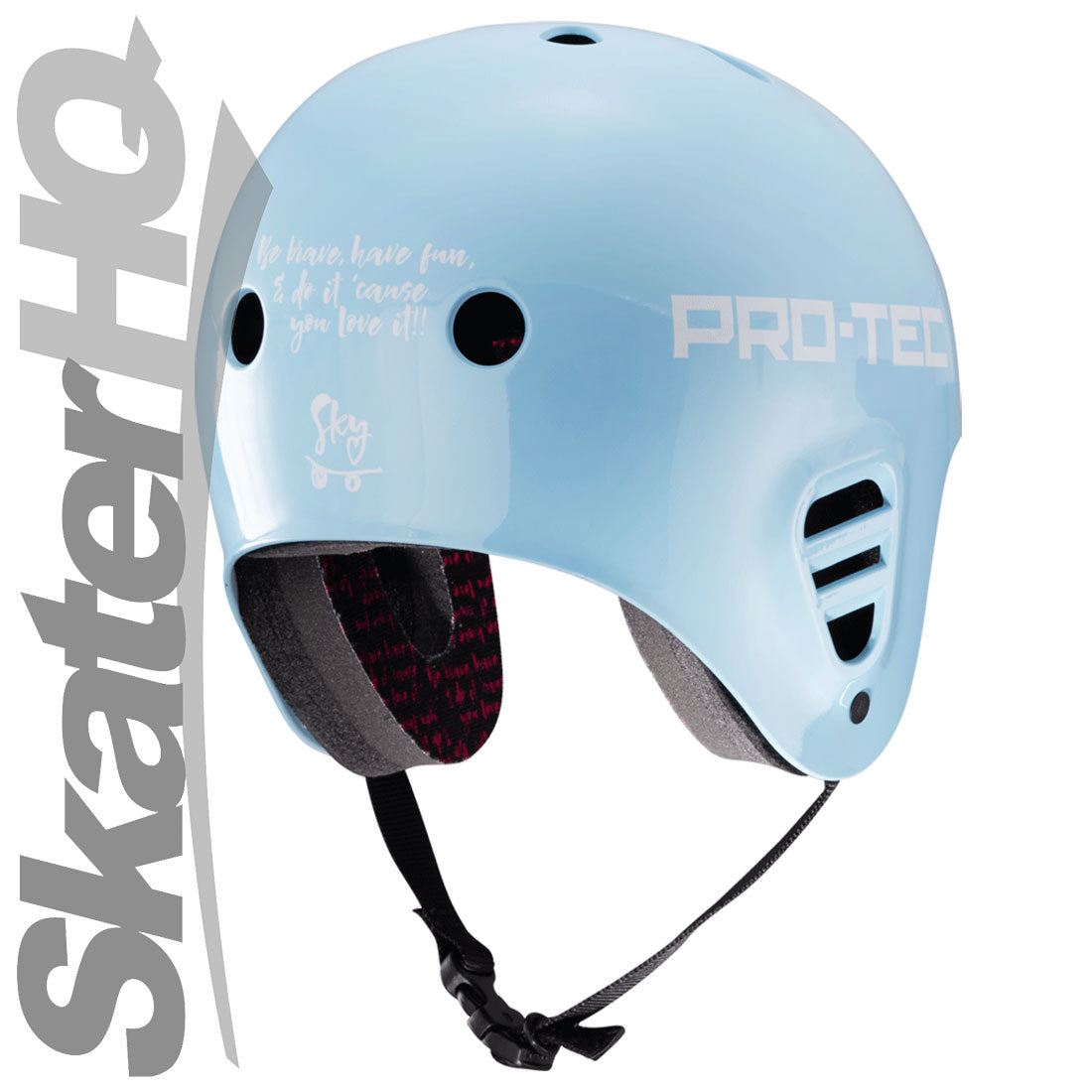 Pro-Tec Full Cut Skate - Sky Brown Sig Helmets