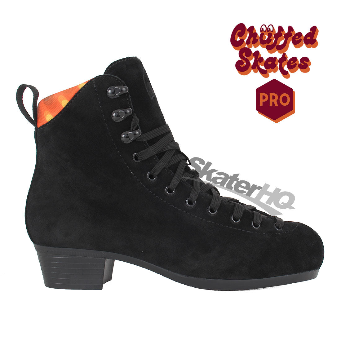 Chuffed Pro Boot Black 8US Roller Skate Boots