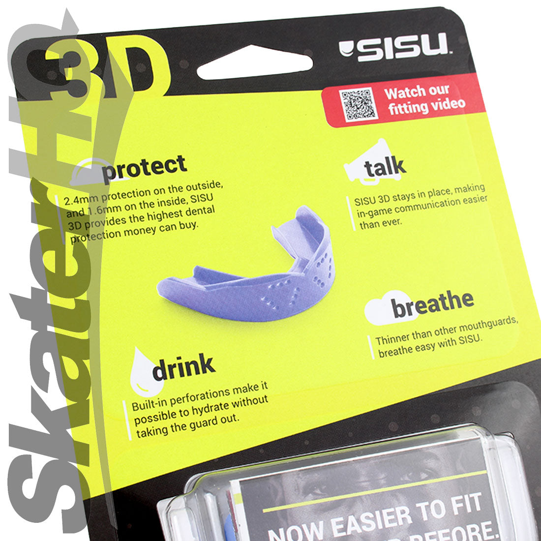 SISU 3D Adult Mouthguard - Royal Blue Protective Mouthguards