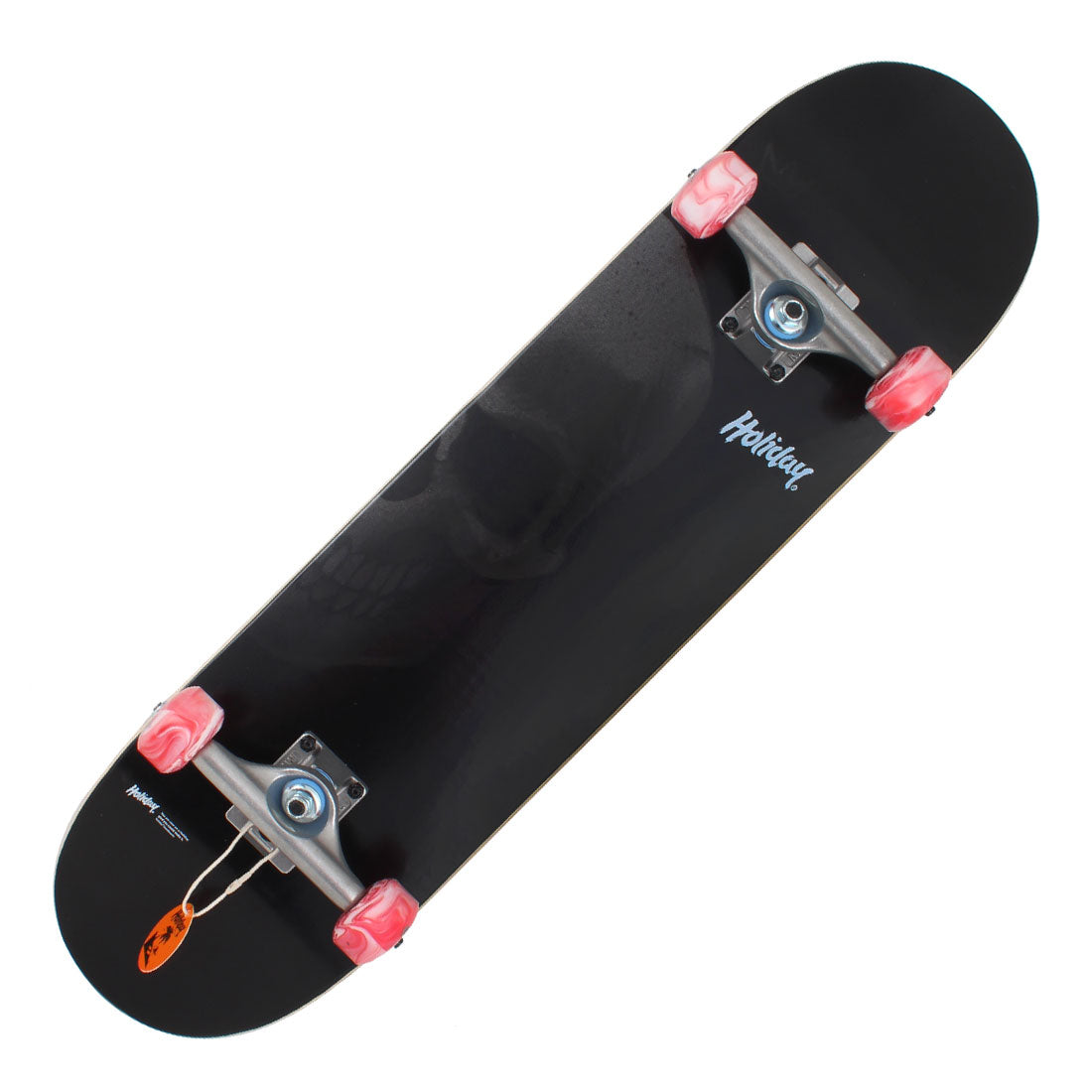 Holiday Skully 8.0 Complete - Black Skateboard Completes Modern Street