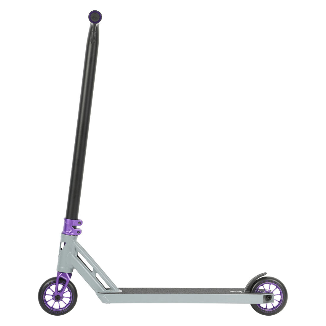 Triad C120 Condemned Complete Scooter - Grey/Purple Scooter Completes Trick