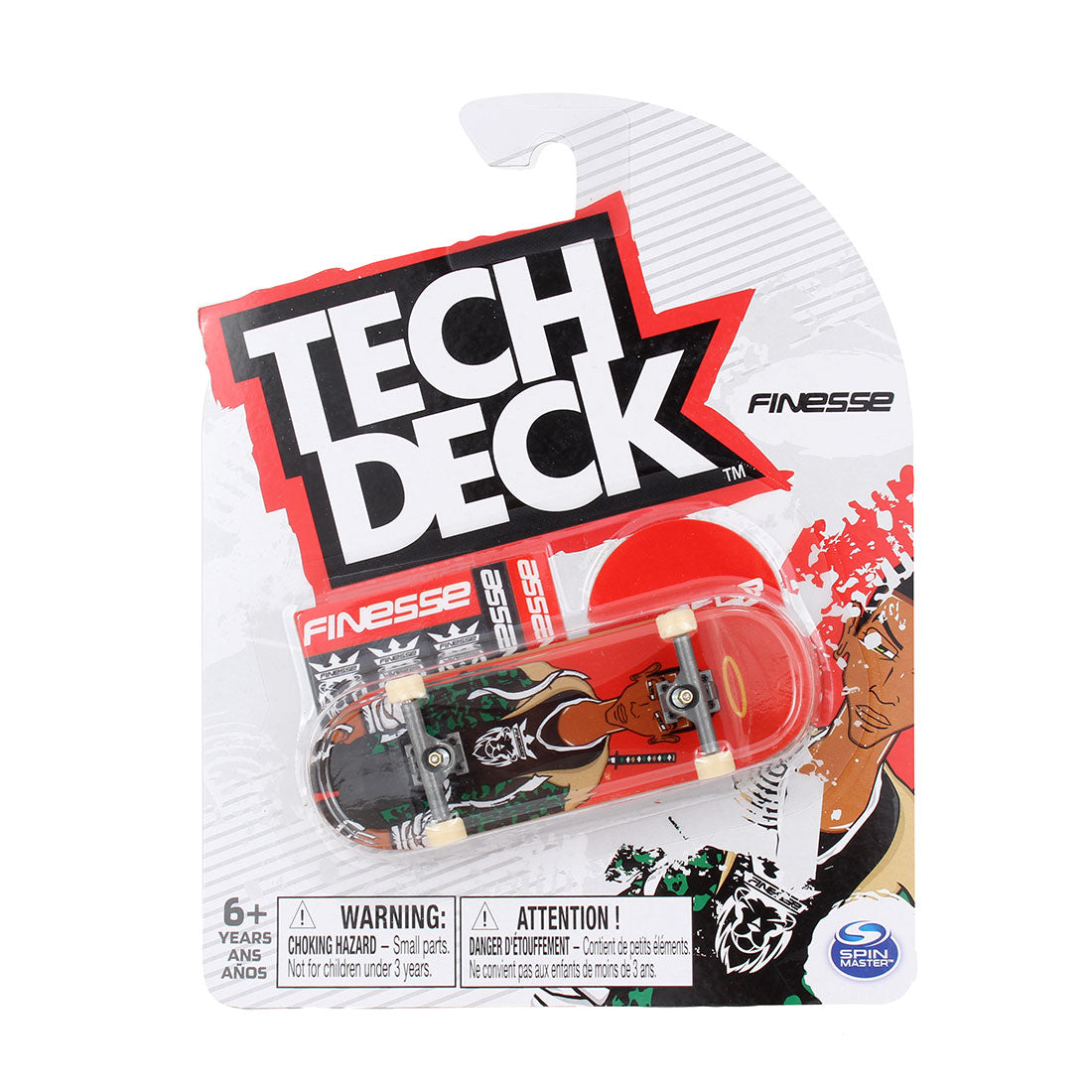 Tech Deck 2022 Series - Finesse - Saint Jay Skateboard Accessories