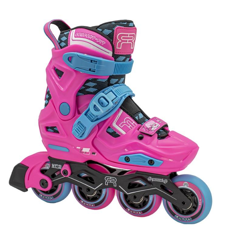 FR Skates EZX Junior - Pink/Blue Pink Inline Kids