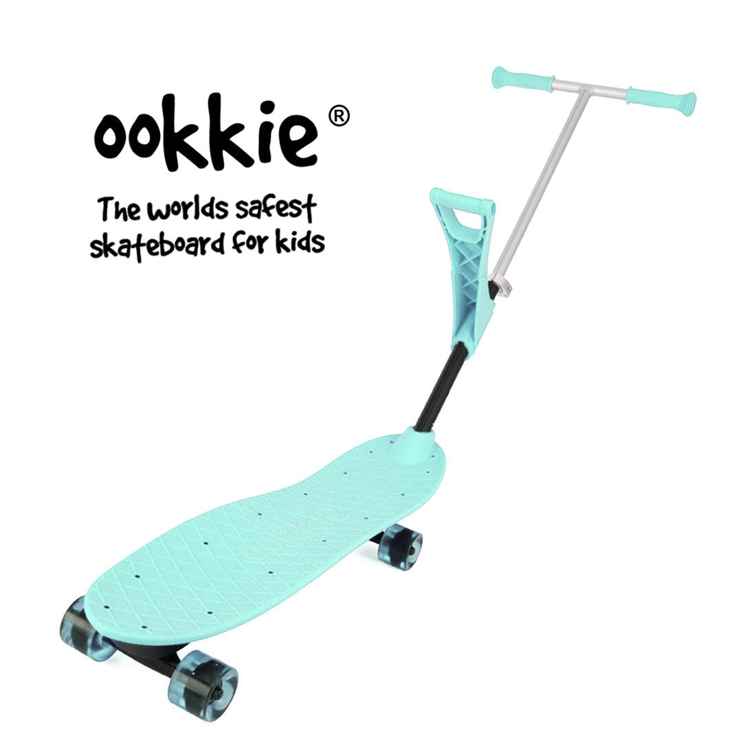 Ookkie Learner Skateboard - Mint Skateboard Completes Junior