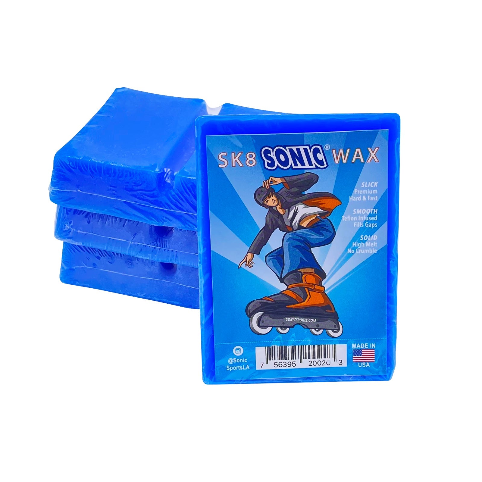 Sonic SK8 Wax Inline Aggressive Accessories