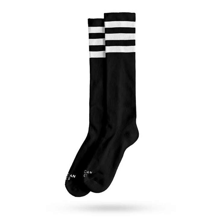American Socks Back in Black - Knee High Apparel Socks
