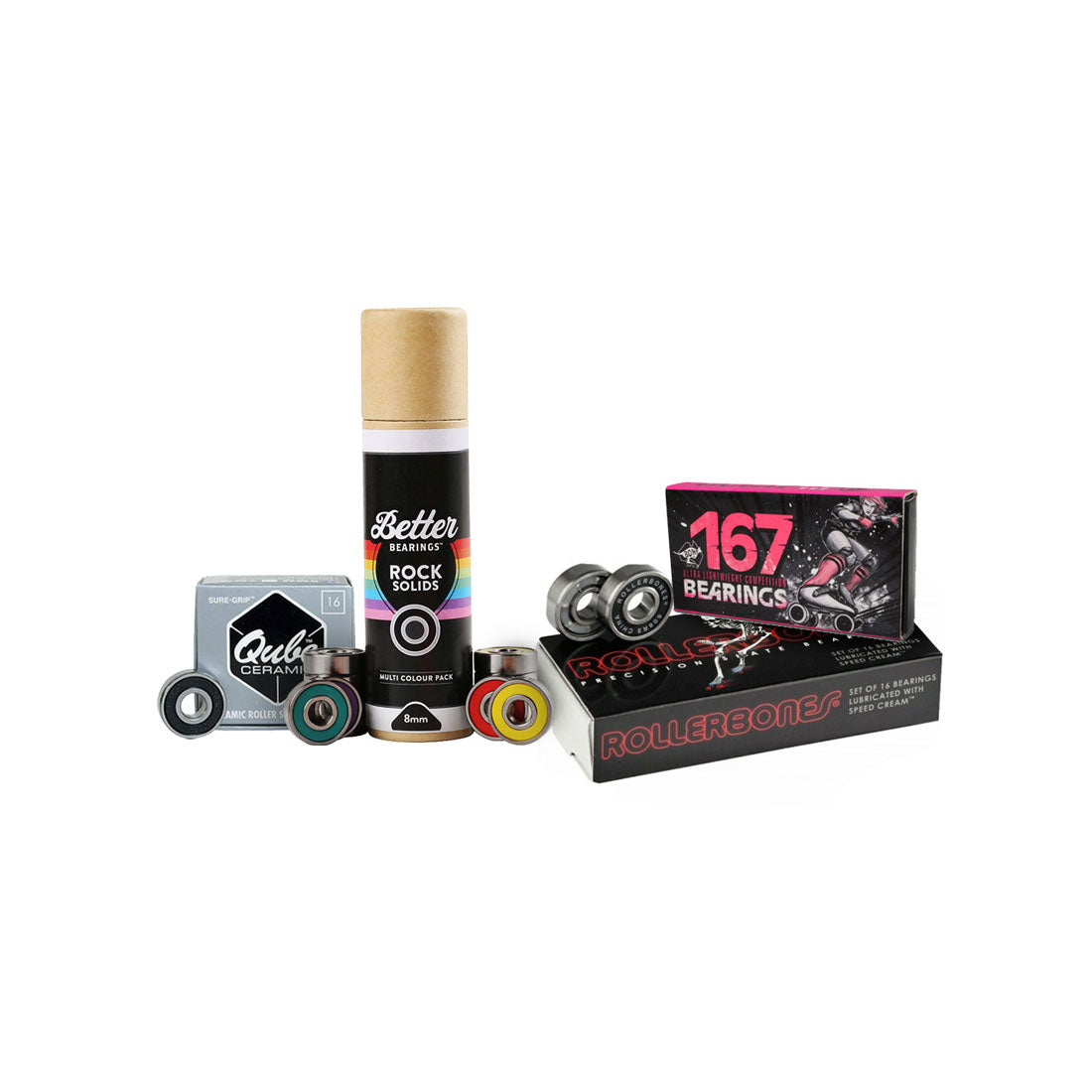 Roller Skate Bearings & Lube