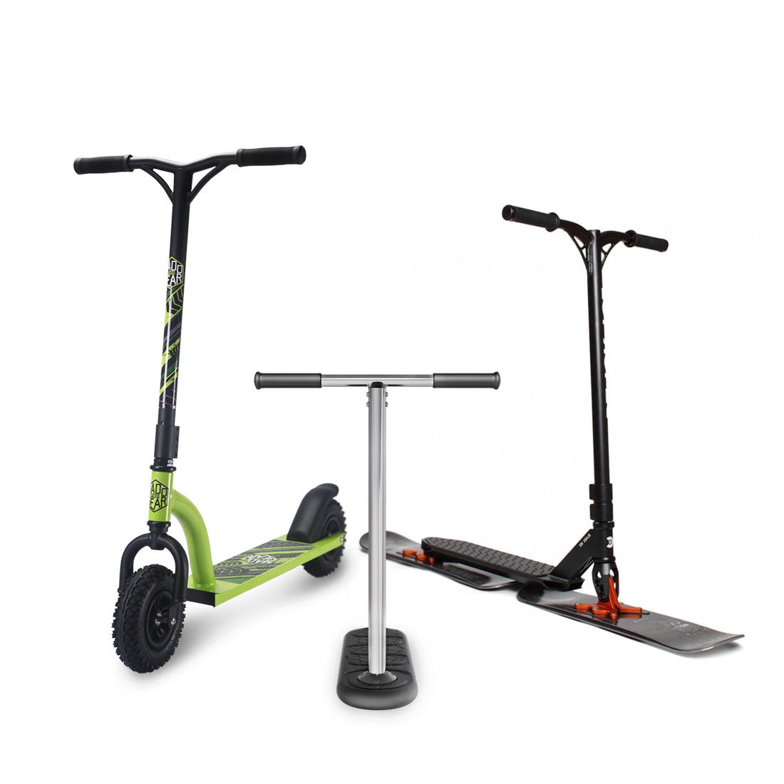 Dirt, Snow & Tramp Scooters