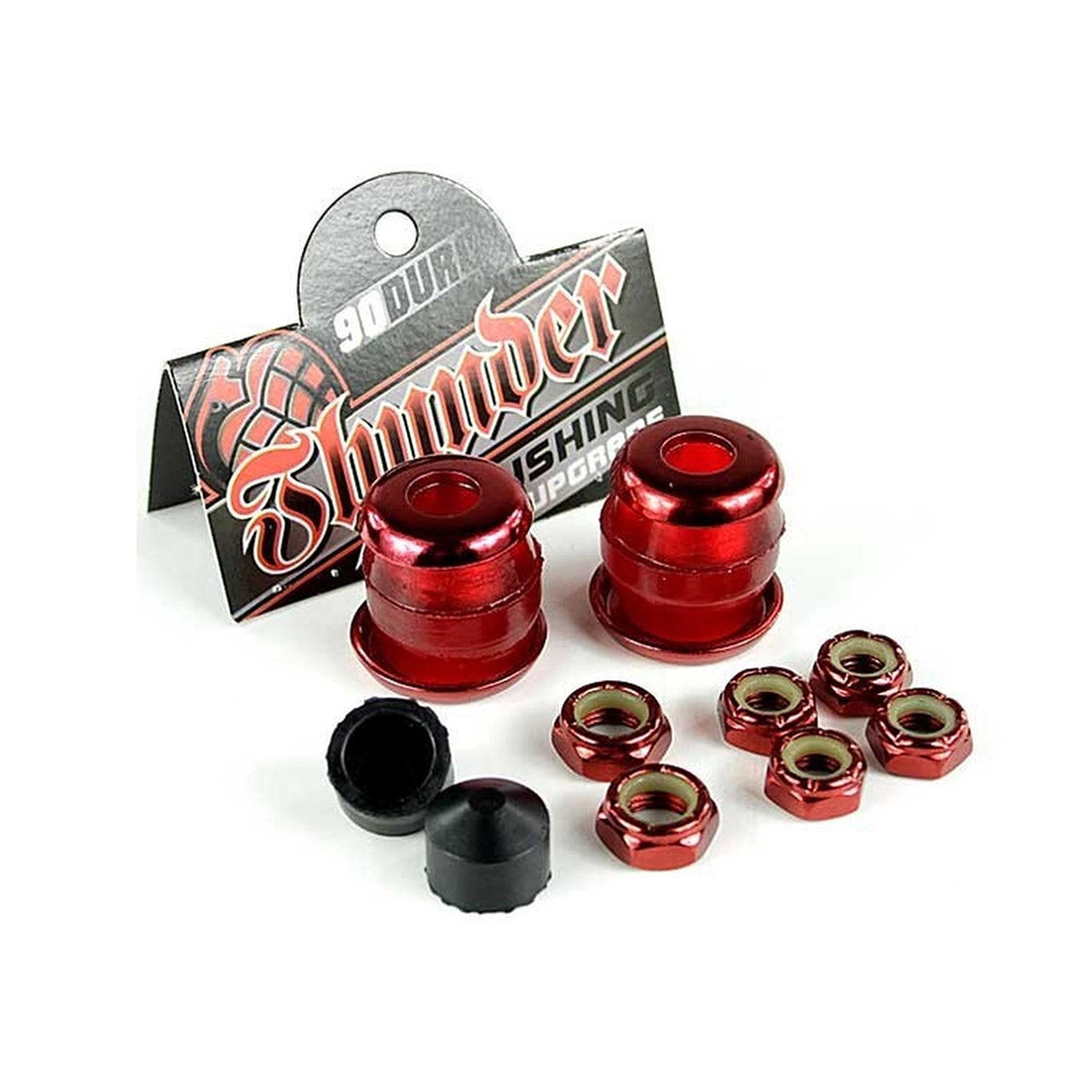 Thunder Bushing Rebuild 90D Kit - Red Skateboard Hardware and Parts