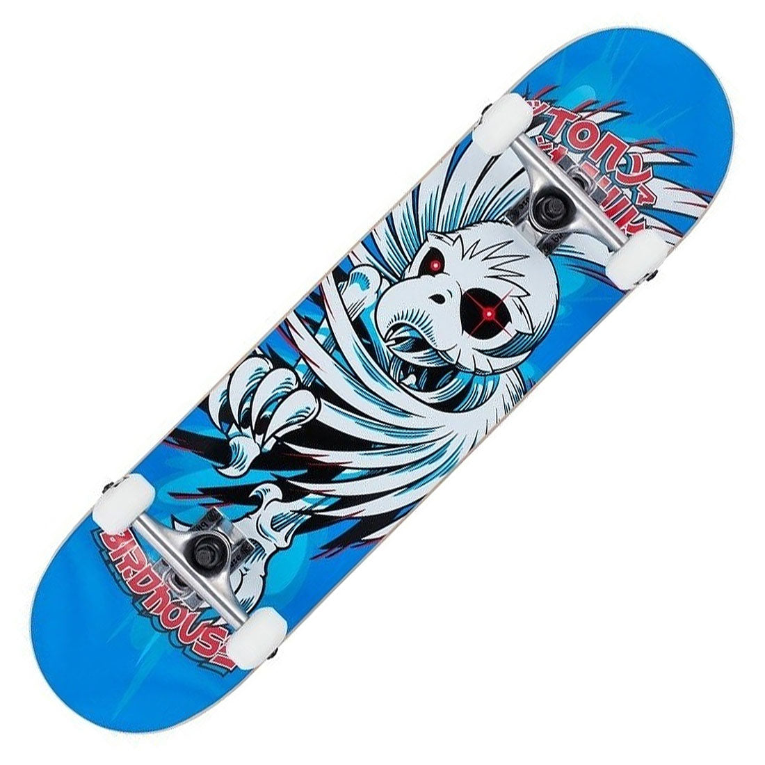 Birdhouse LV1 Hawk Spiral 7.75 Complete - Blue Skateboard Completes Modern Street