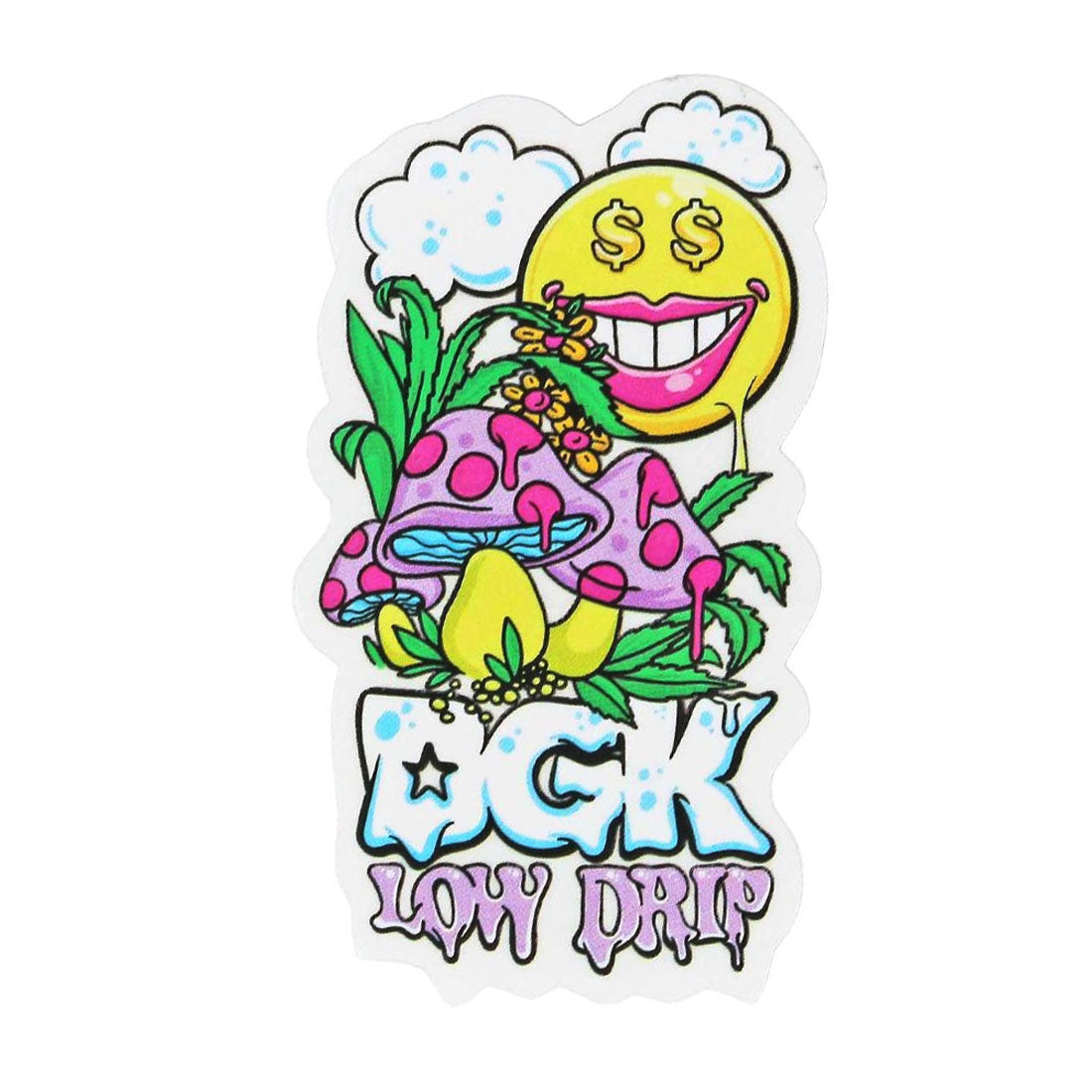DGK Low Drip Sticker Stickers