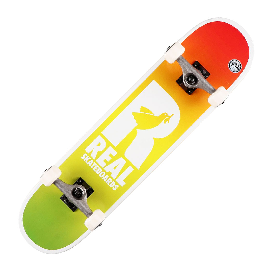 Real Be Free Fade 7.75 Complete Skateboard Completes Modern Street