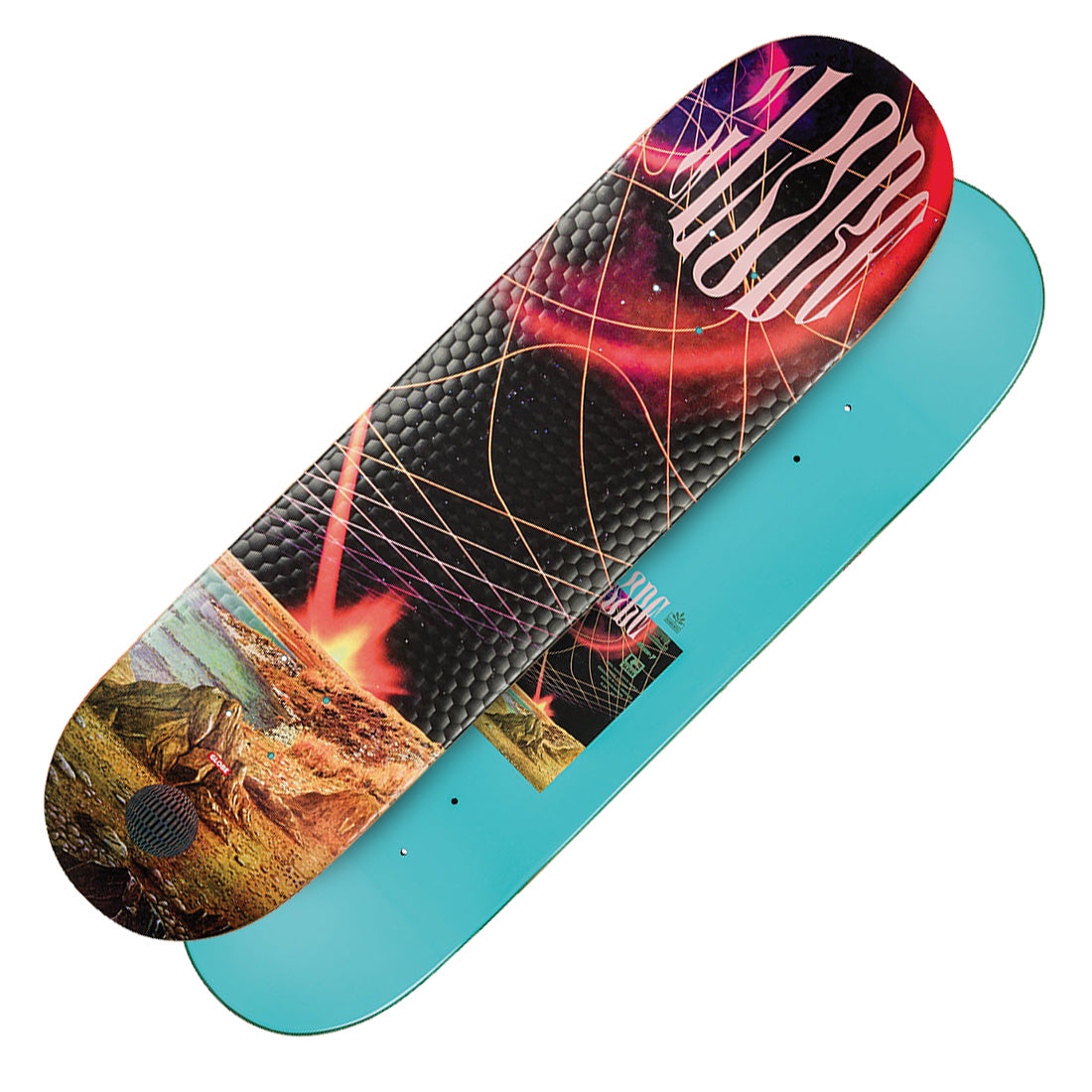 Globe G2 Rapid Space 8.25 Deck - Asteroid Skateboard Decks Modern Street