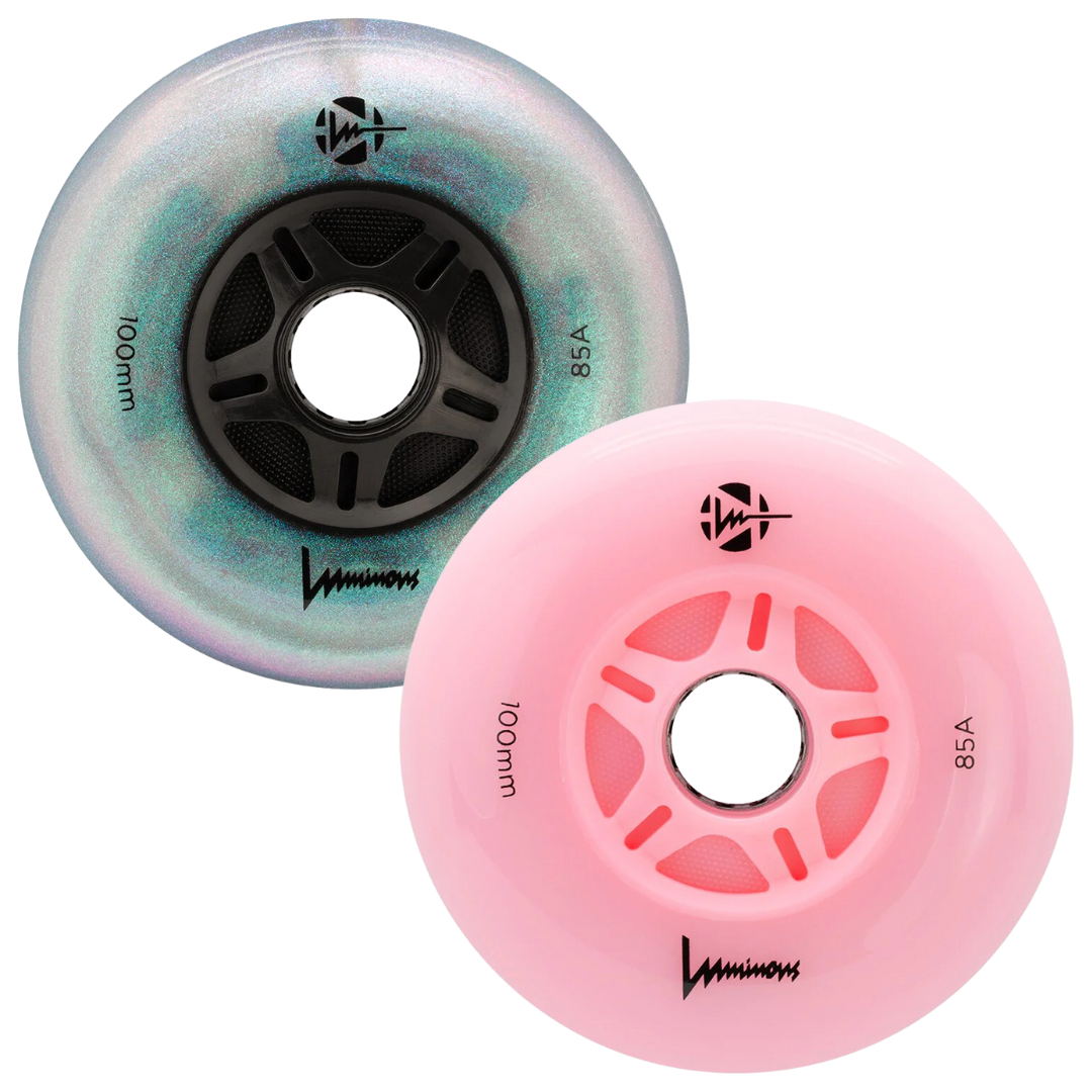 Luminous LED Inline 100mm 85a - Single Inline Rec Wheels