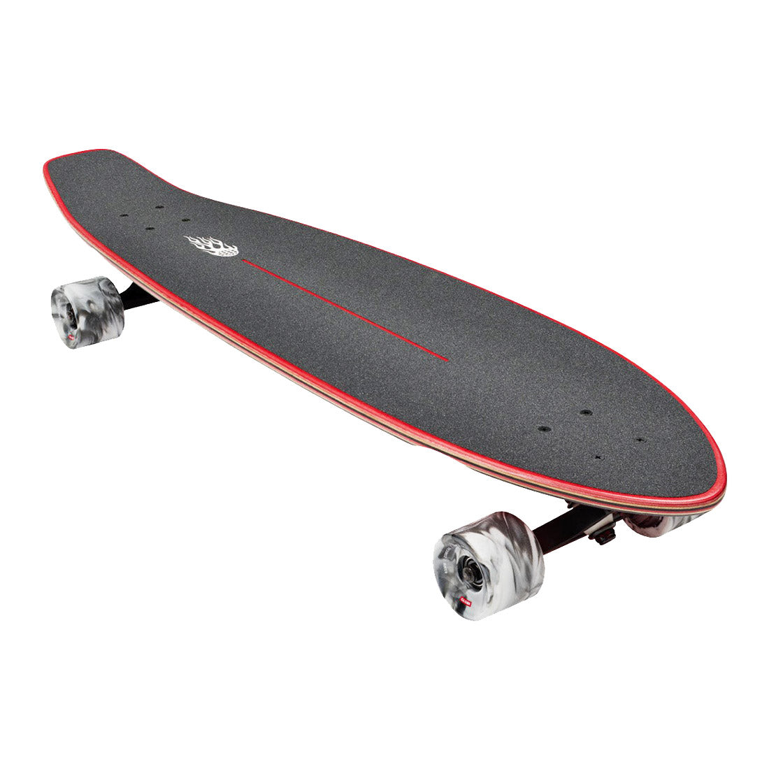 Globe The All-Time 35 Complete - Red Flames Skateboard Completes Longboards