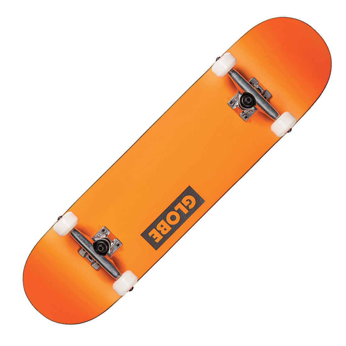 Globe Goodstock 8.125 Complete - Neon Orange Skateboard Completes Modern Street