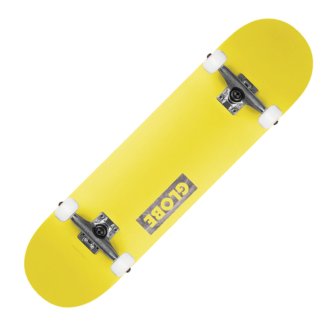 Globe Goodstock 7.75 Complete - Yellow Skateboard Completes Modern Street
