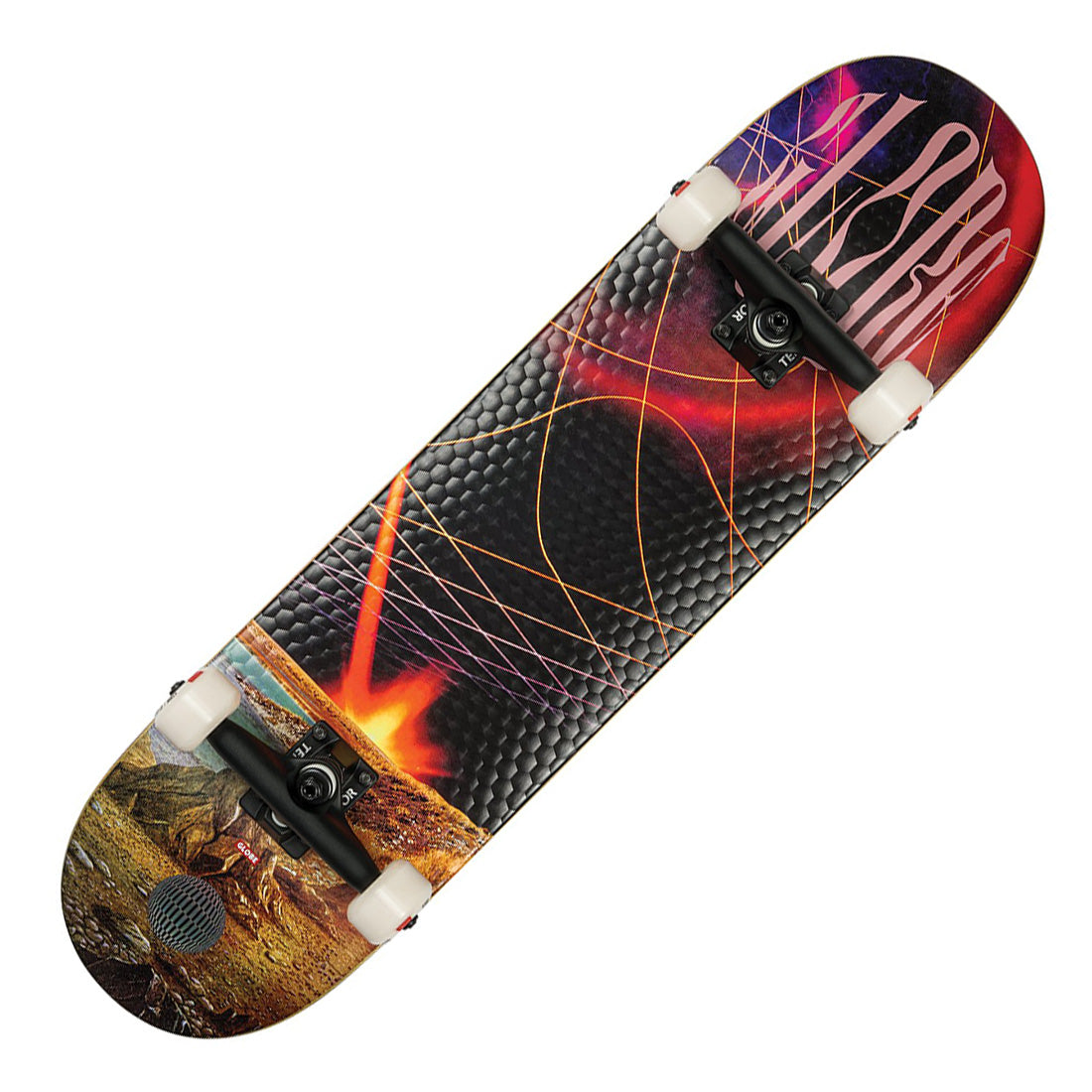 Globe G2 Rapid Space 8.25 Complete - Asteroid Skateboard Completes Modern Street