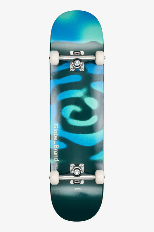 Globe G0 Pond 8.0" Complete Skateboard - Blue/Green Skateboards