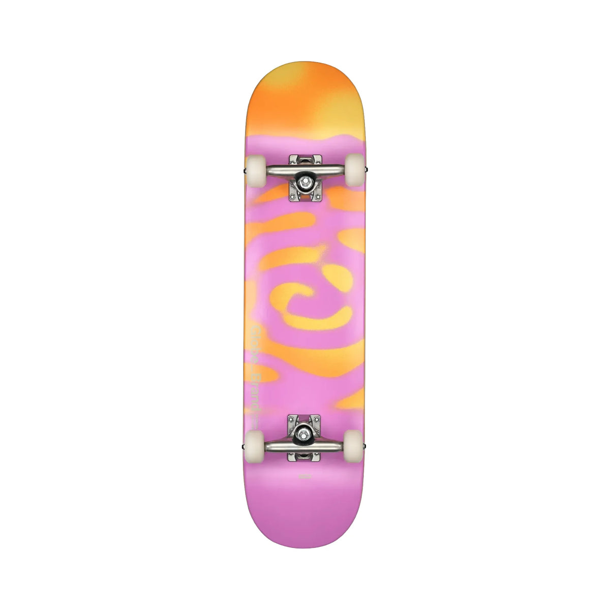 Globe G0 Pond 7.75" Complete Skateboard - Pink/Honey Skateboards