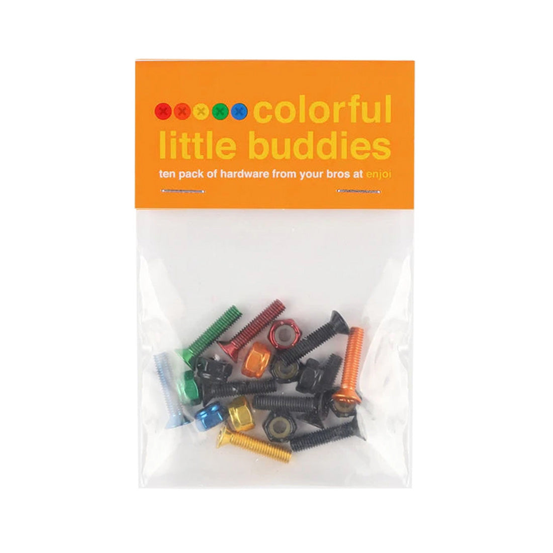 Enjoi Little Buddies 1in Phillips Hardware 10pk Skateboard Hardware and Parts