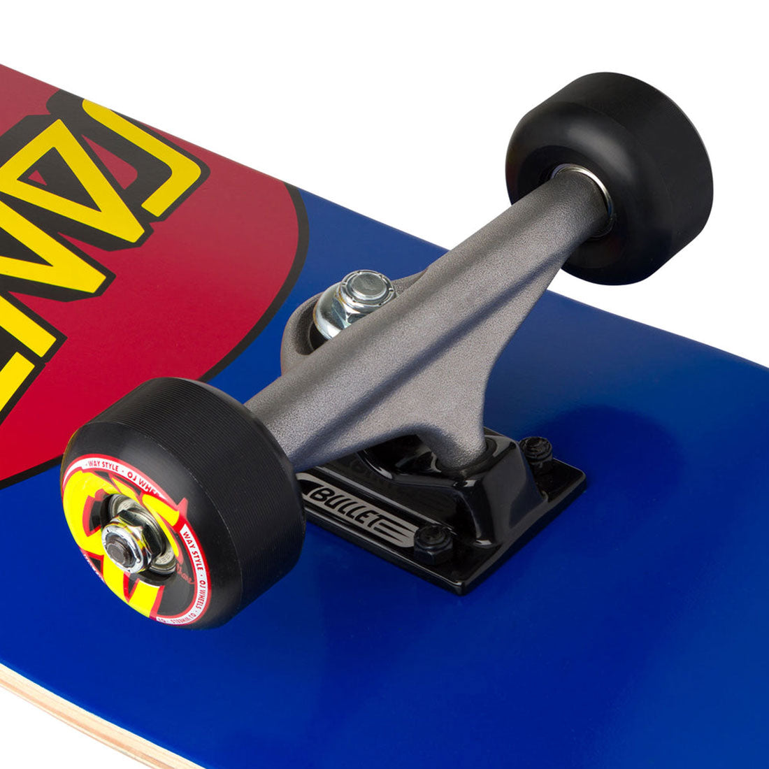 Santa Cruz Classic Dot 8.0 Complete - Blue/Black Skateboard Completes Modern Street