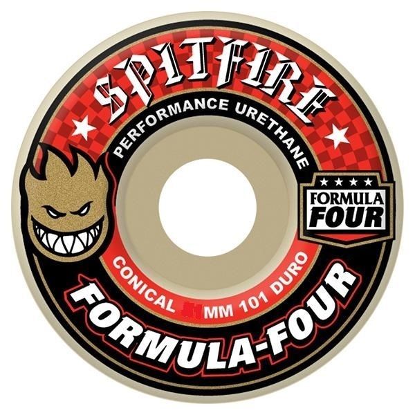 Spitfire Conical Full F4 101D 58mm Skateboard Wheels Skateboard Wheels
