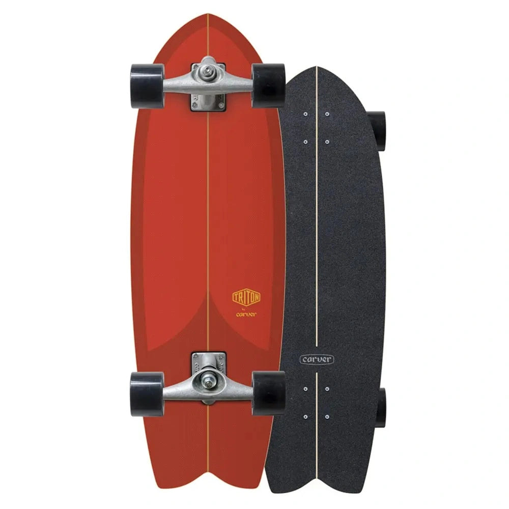 Carver Triton Redtail 30 CX Surfskate Skateboard Skateboard Compl Carving and Specialty