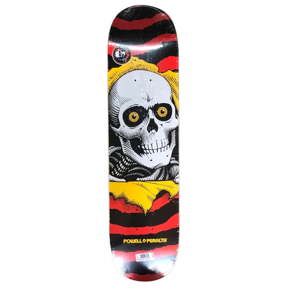 Powell Peralta Ripper Black Red 7.75 Birch Skateboard Deck - Skater HQ