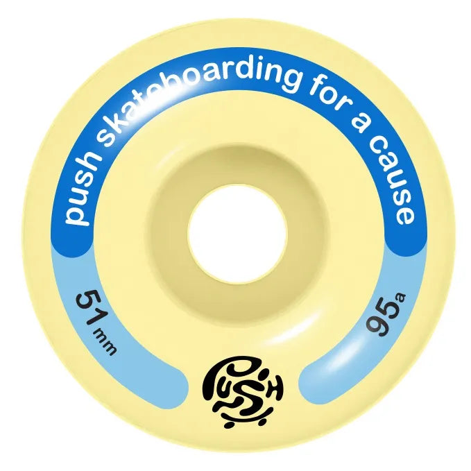 Push Peek Over FP Complete Green/Yellow Skateboards