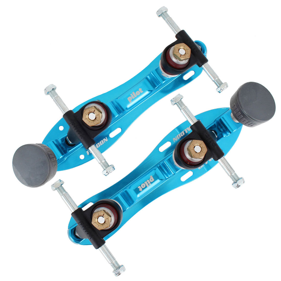 Pilot F-16 Falcon Plus Plates - Turquoise Roller Skate Plates