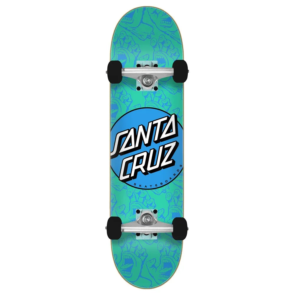 Santa Cruz Other Dot Hands Mini 7.75 Complete Skateboard Skateboard Completes Modern Street
