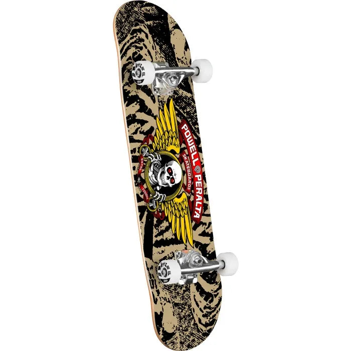 Powell Peralta Winged Ripper Khaki Black 8.0 Complete Skateboard Completes Modern Street