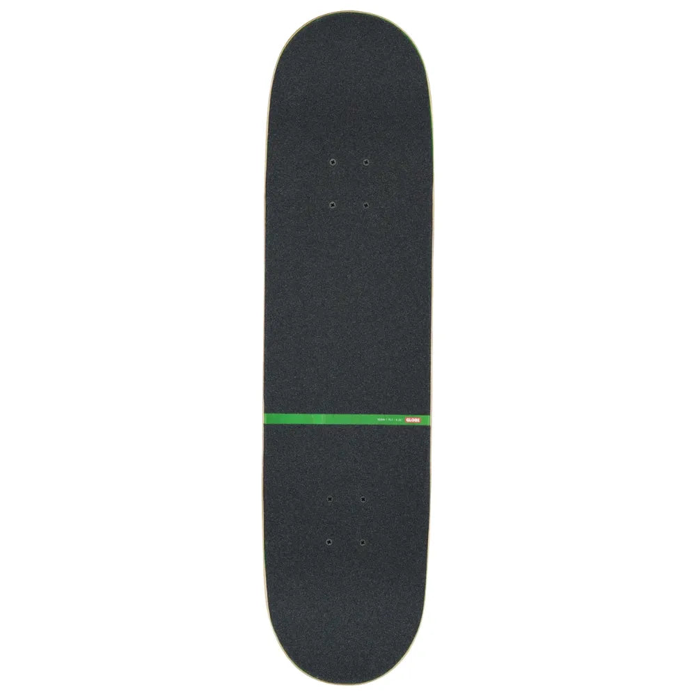 Globe G1 Posi Dip Black Green 8.25 Complete Skateboard Skateboards