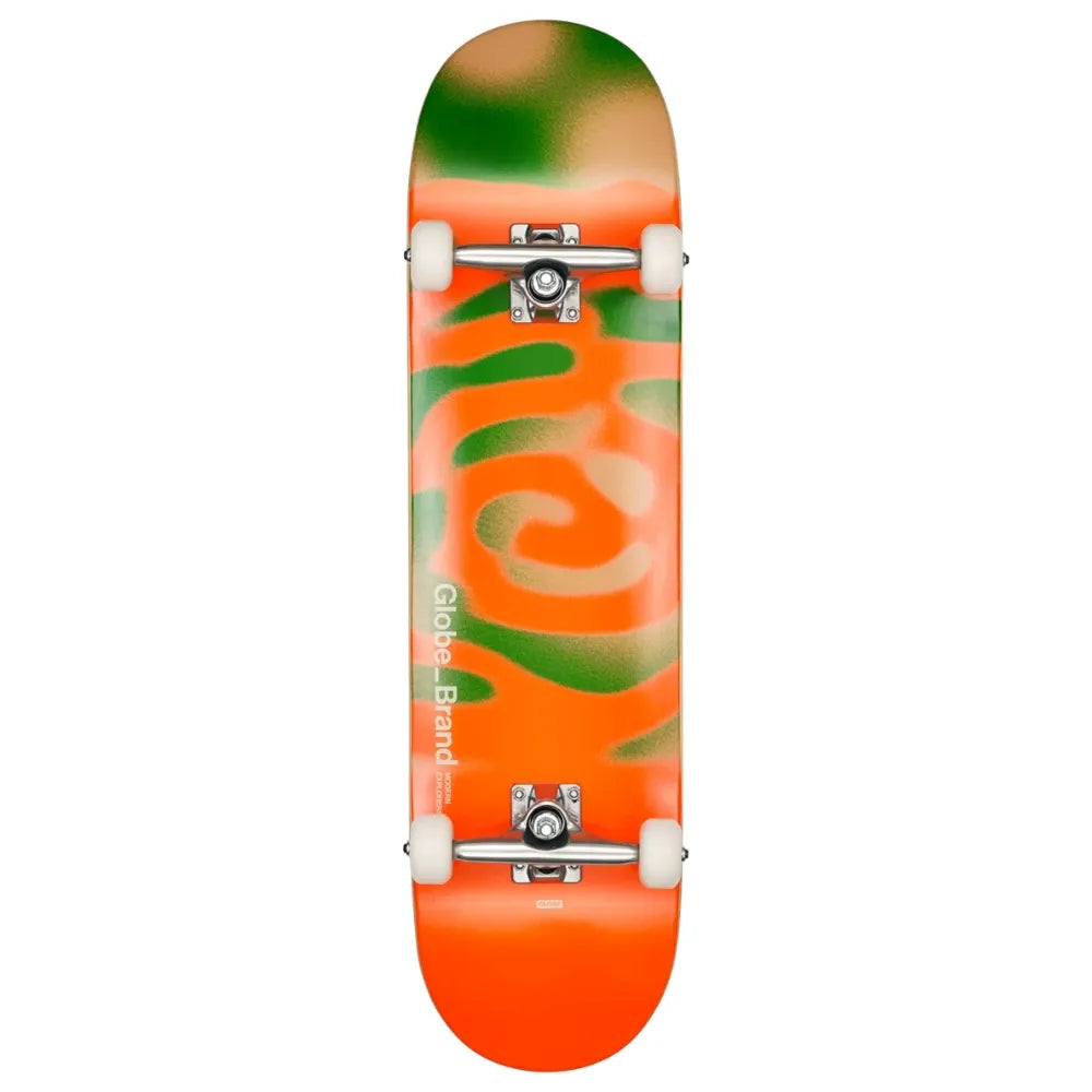 Globe G0 Pond 8.25" Complete Skateboard - Orange Moss Skateboards