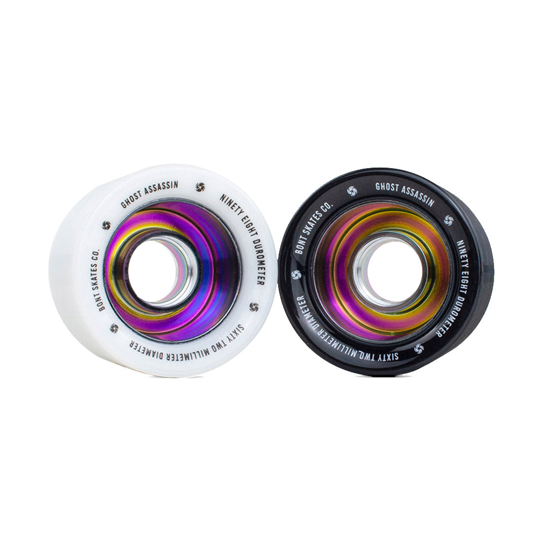 Bont Ghost Assassin Wheels 60x42mm 98a 4pk Roller Skate Wheels