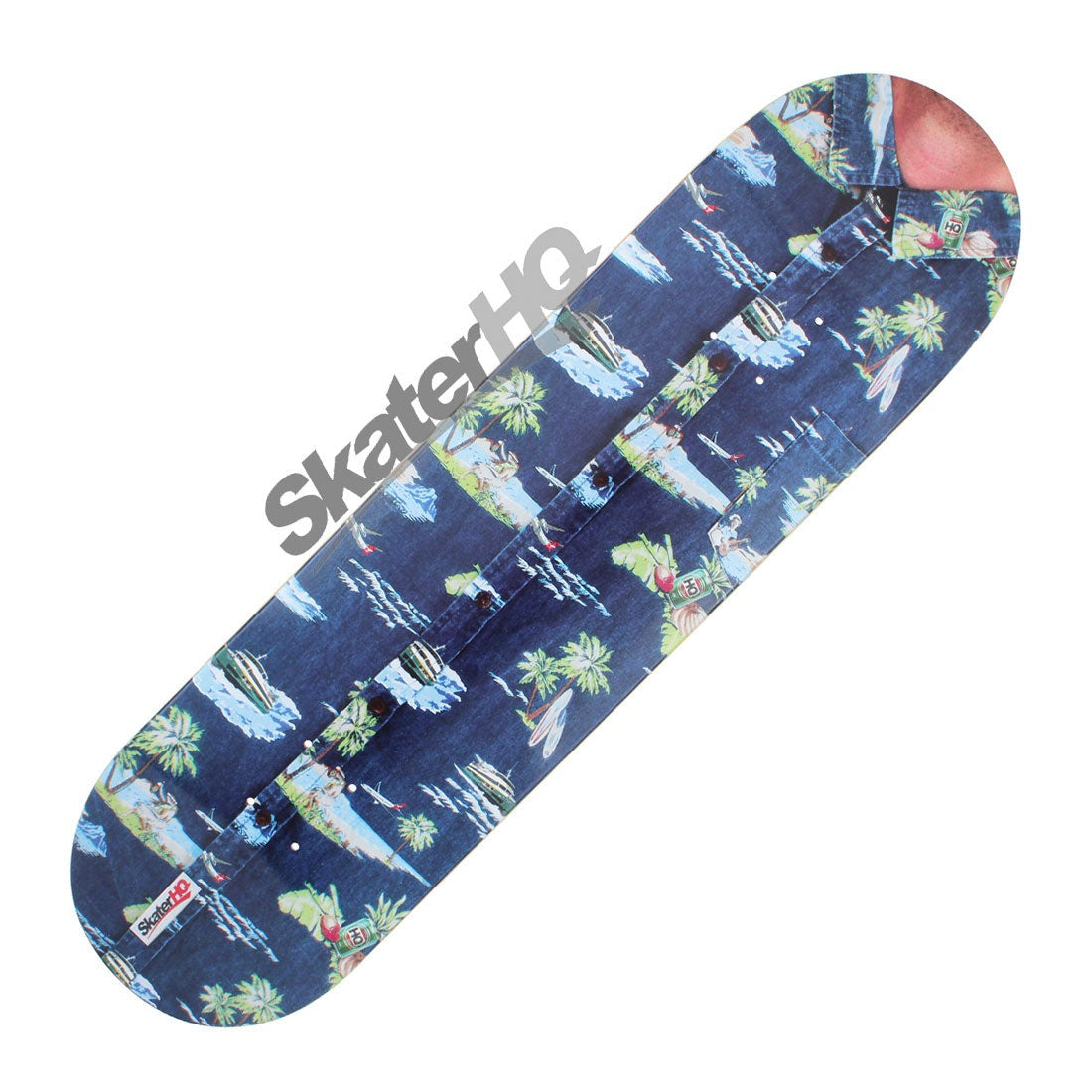 Skater HQ Beach Shirt 7.75 Deck Skateboard Decks Modern Street