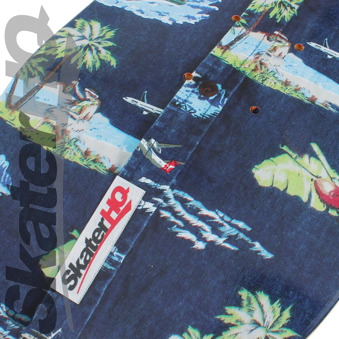 Skater HQ Beach Shirt 7.75 Deck Skateboard Decks Modern Street
