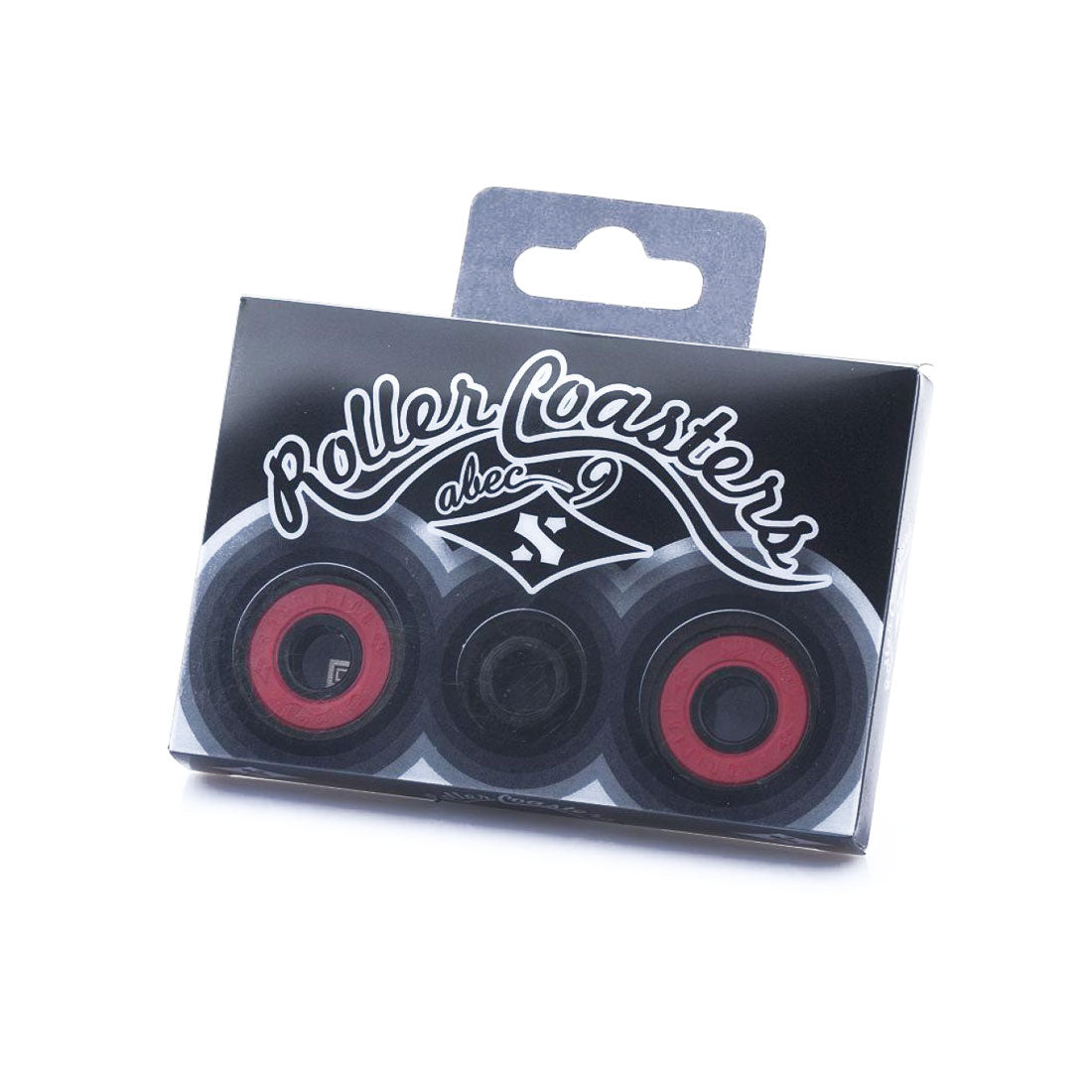 Sacrifice Roller Coasters Abec 9 Bearings - Red/Black Scooter Hardware and Parts