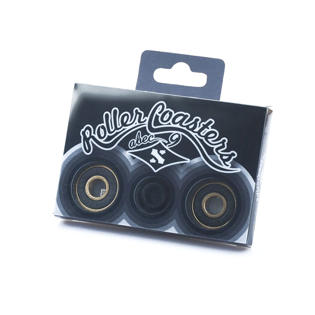 Sacrifice Roller Coasters Abec 9 Bearings - Gold/Black Scooter Hardware and Parts