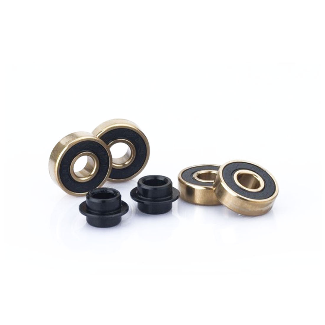 Sacrifice Roller Coasters Abec 9 Bearings - Gold/Black Scooter Hardware and Parts