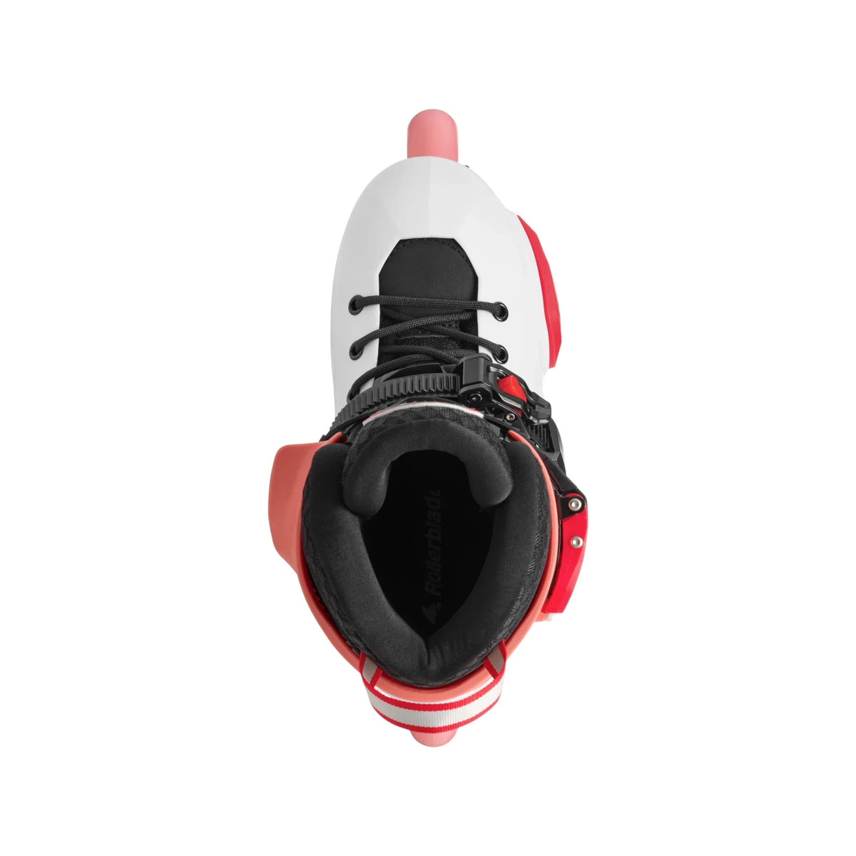 Rollerblade Apex Adjustable Inline Skate Platinum/Coral Inline Skates