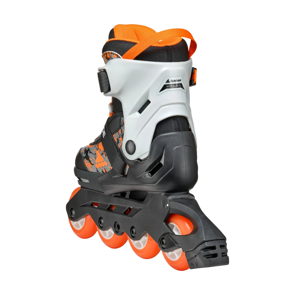 Rollerblade Microblade SL Adj Inline Skates Black/Orange Inline Skates