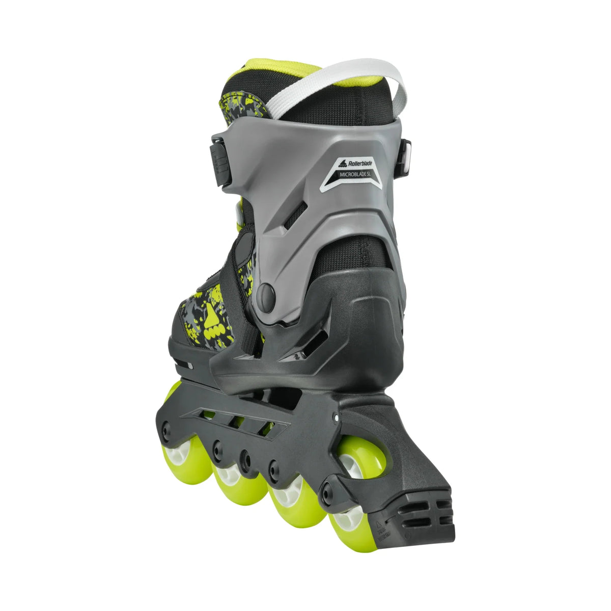 Rollerblade Microblade SL Adj Inline Skates Black/Lime Inline Skates