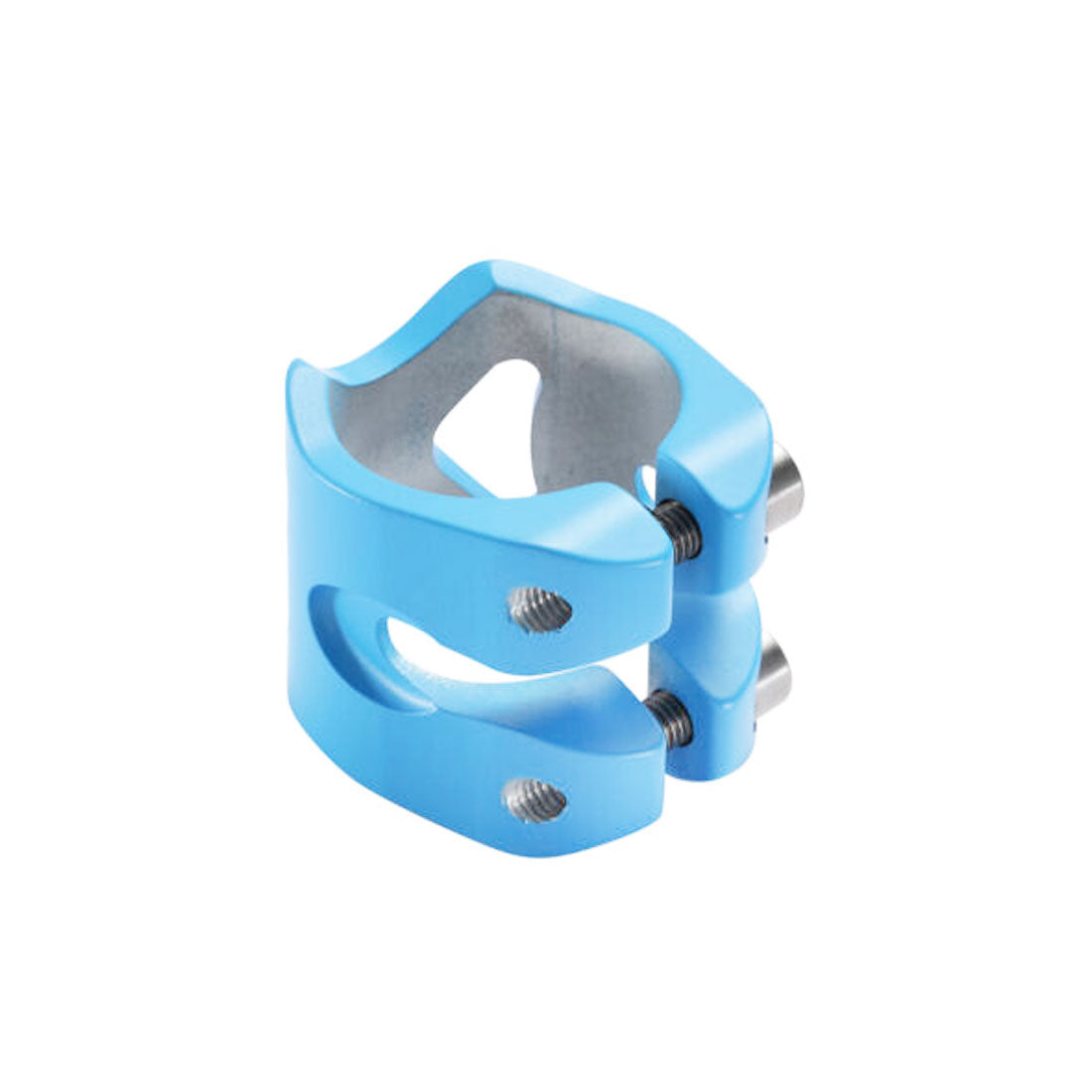 Sacrifice CV Sig Double Clamp - Caribbean Blue Scooter Headsets and Clamps