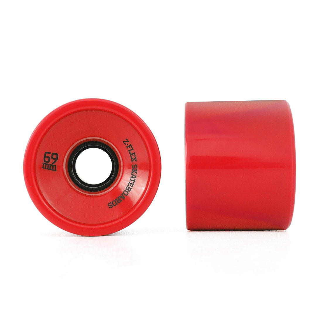 Z-Flex Longboard V2 69mm 4pk - Red Skateboard Wheels